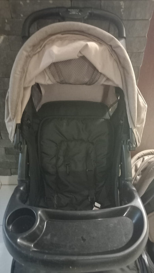 Baby Infant Car Seat – Black & Beige