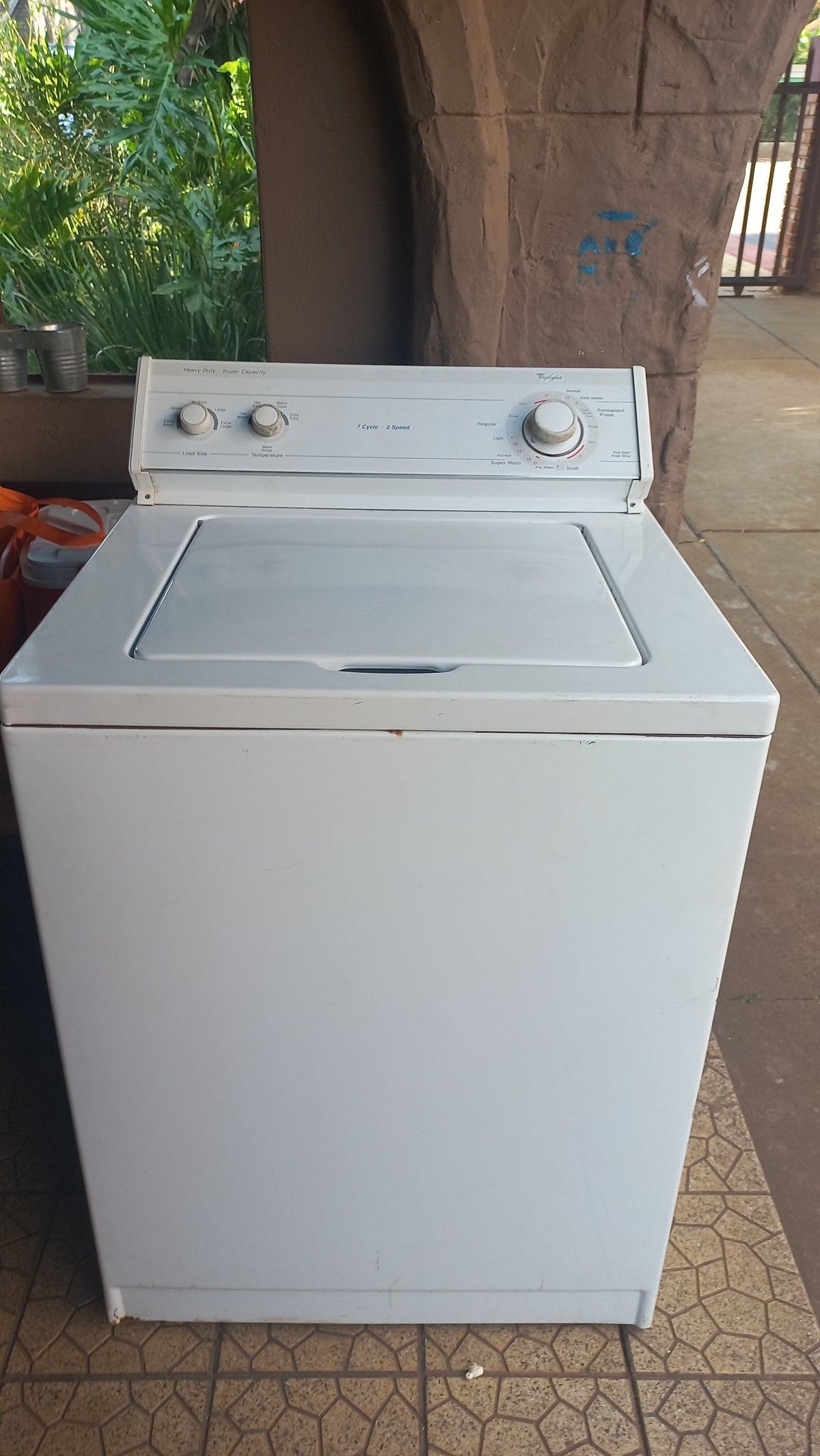 Second hand refurbished top loader washing machine