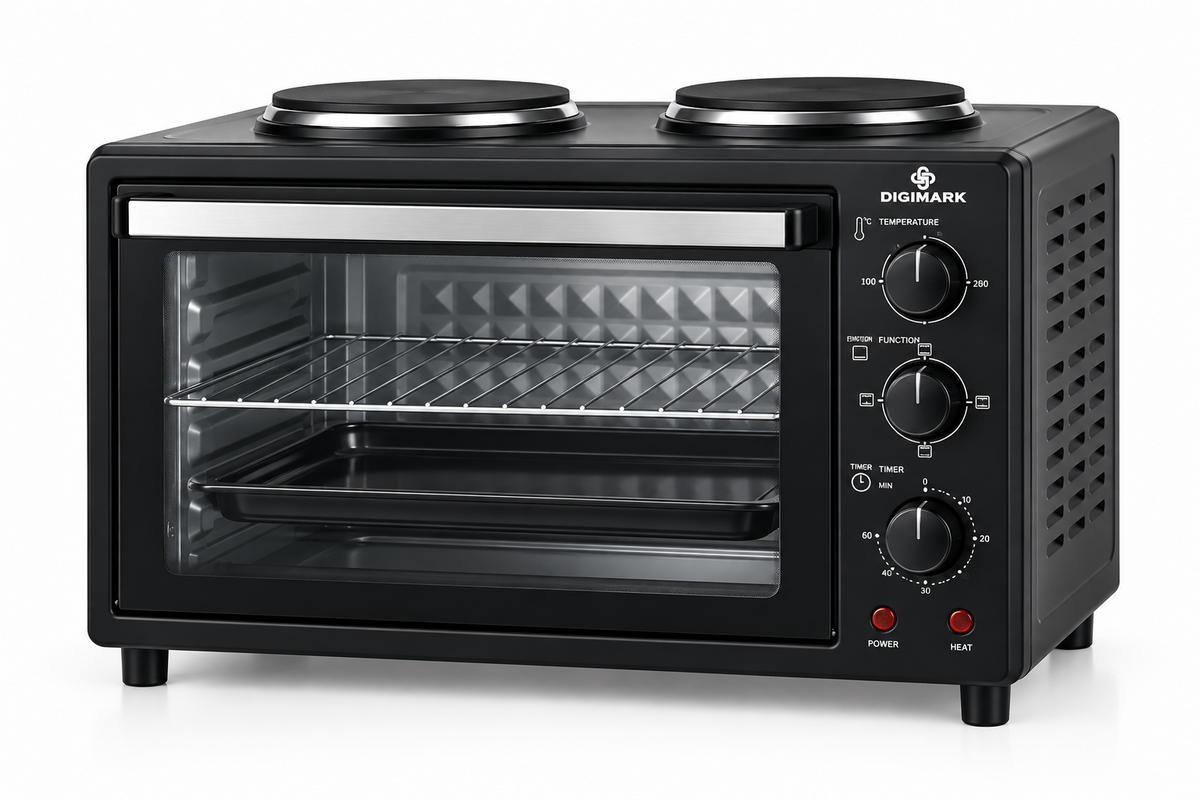 Digimark Electric Oven with Solid Hot Plate 28L - DGM-LT28