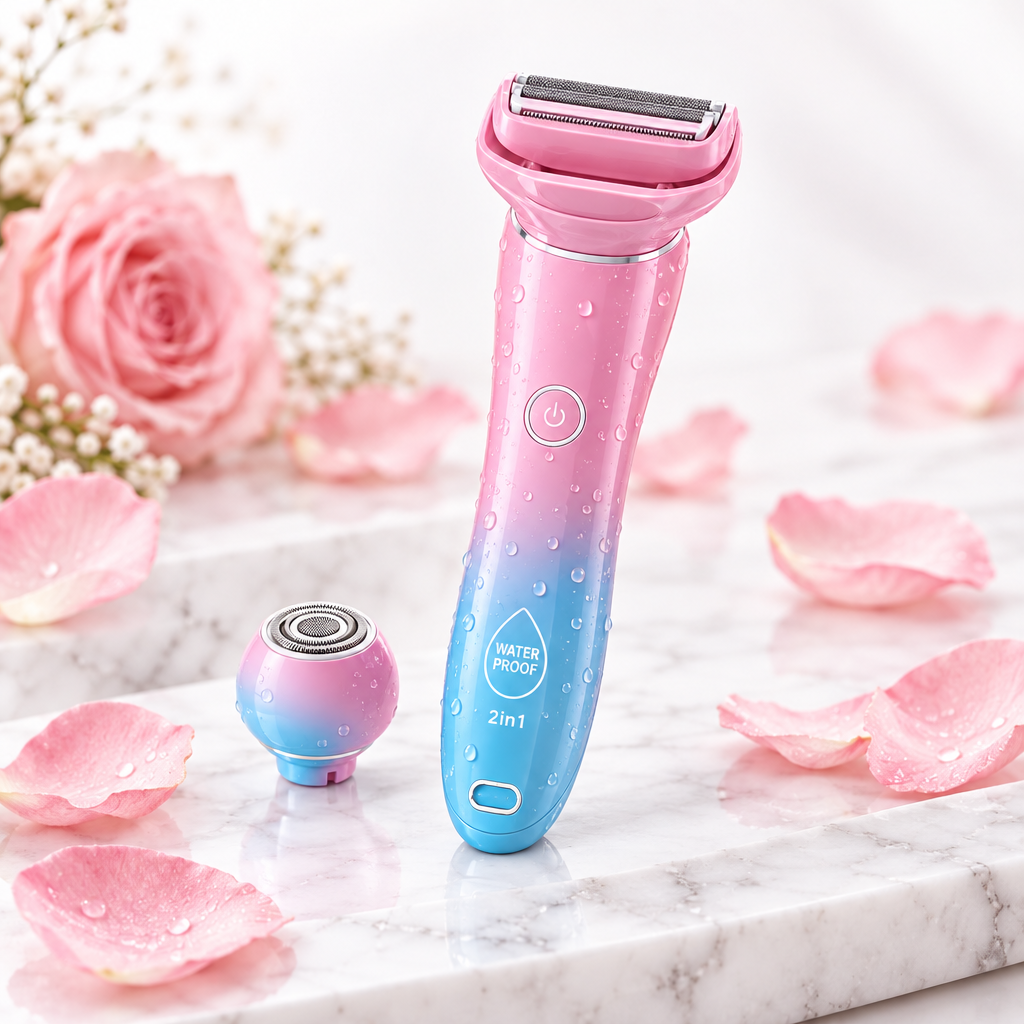 Lady Shaver 2-in-1 Waterproof Electric Shaver